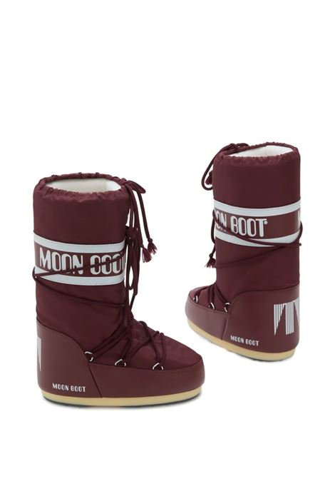 icon boots women burgundy MOON BOOT | 80D1400440D013